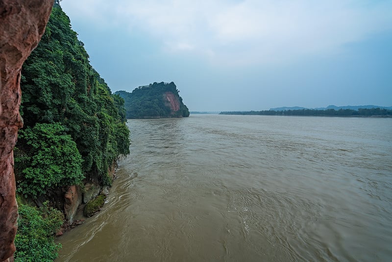 岷江和大渡河在乐山