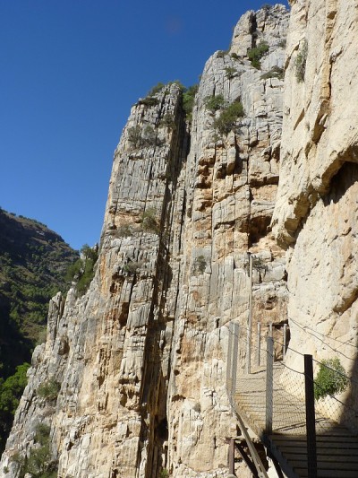 马拉加省乔罗峡谷的皇家步道 (El Caminito del Rey)