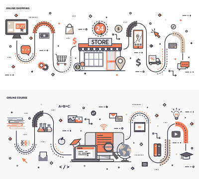 Graphic Design Illustration Collection