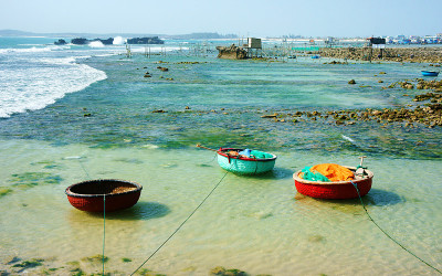 美丽的风景，越南海滩
