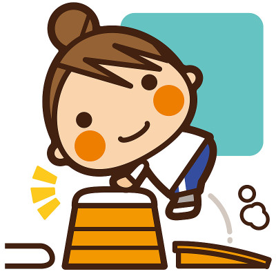 学校的孩子们/跳马女孩