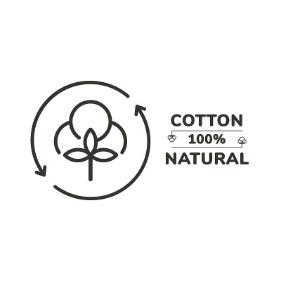 棉花图标的服装和产品