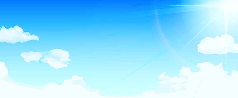 blue sky