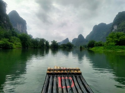 遇龙河漂流