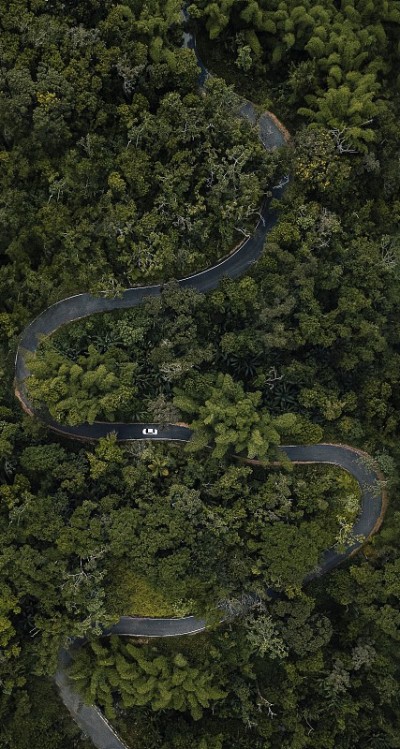 穿越波多黎各山区的公路旅行
