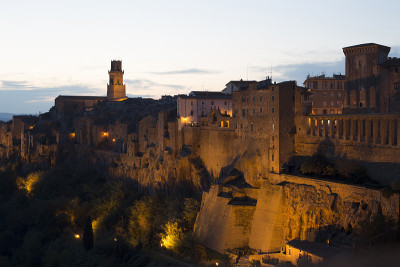 Pitigliano,托斯卡纳,意大利