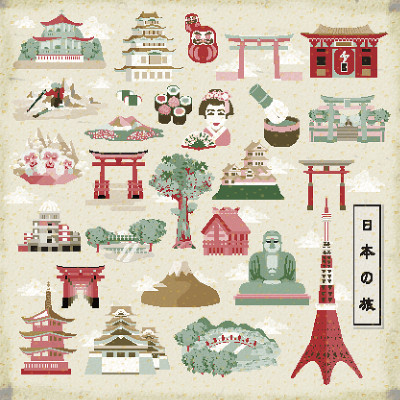 精彩的日本旅游收藏