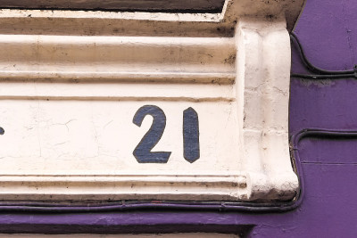 门牌号21