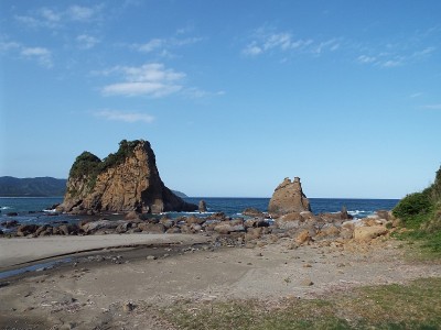 九州宫崎骏日美海滨无人机