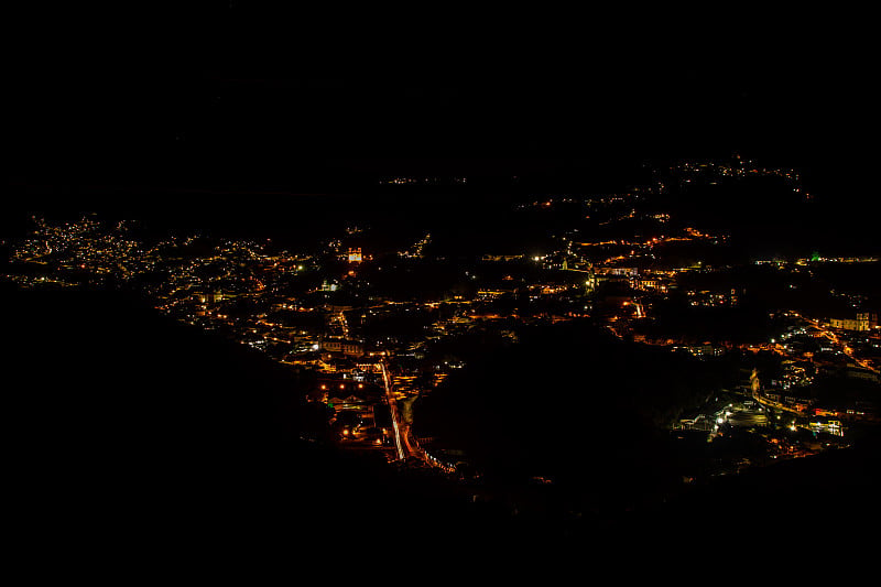 乌罗普雷托的夜景