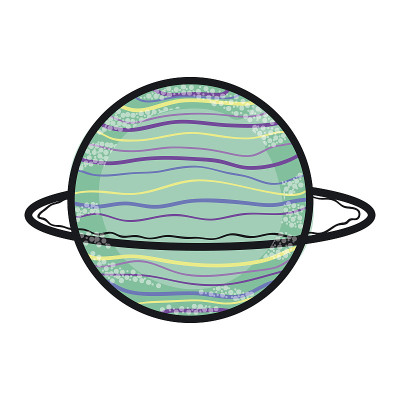 探索天王星行星在星系空间