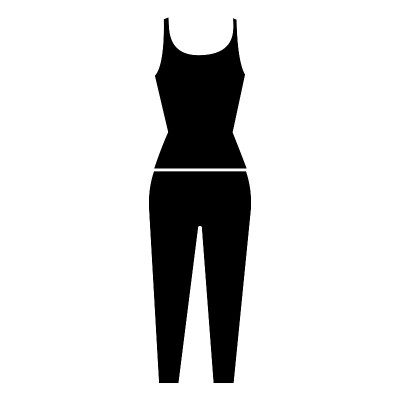 女性健身服偶像
