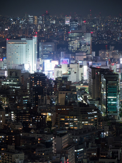 日本观察室夜景