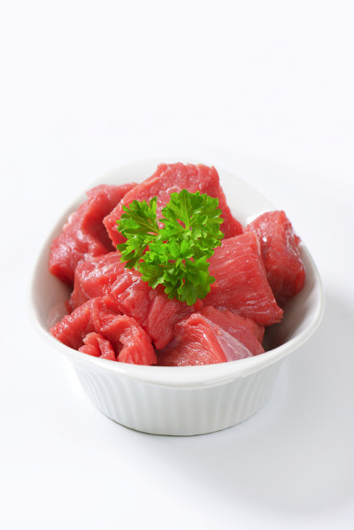 切碎的牛肉