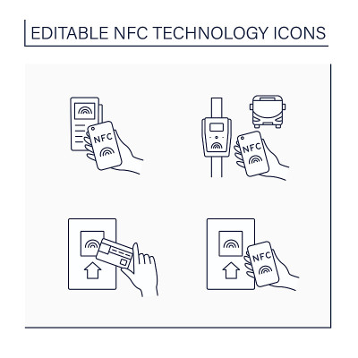 NFC技术线图标设置
