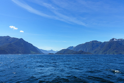 在峡湾，可疑的声音，峡湾，新西兰