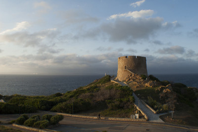 Spanish tower in Sardegna