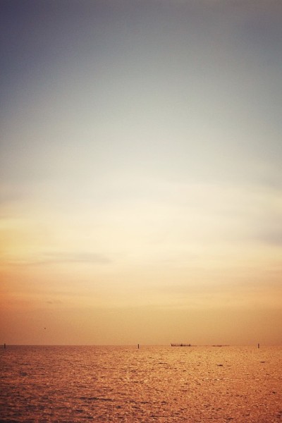 海滩的天空