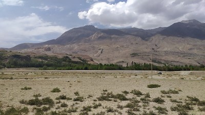 阿富汗伊什哈希姆地区的山景