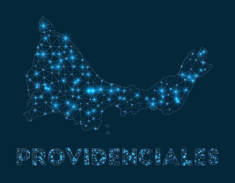 Providenciales网络地图。