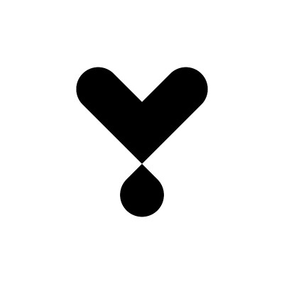 字母Y的标志。图标设计