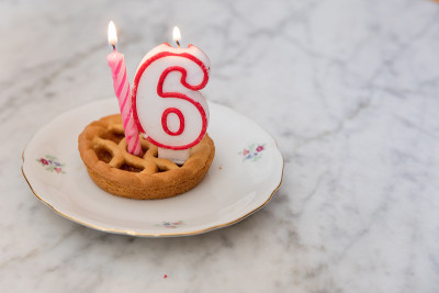 蜡烛生日蛋糕