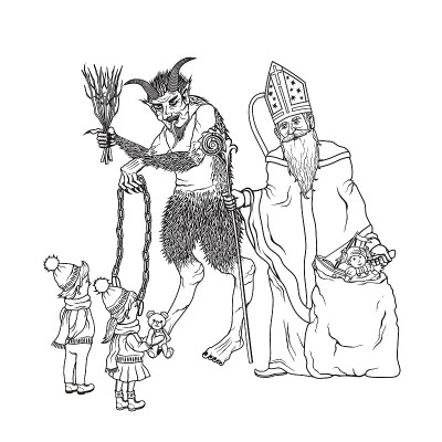 圣尼古拉斯Krampus