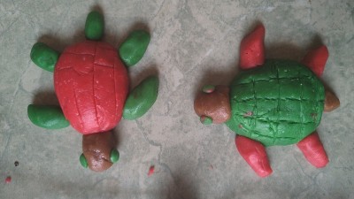 手工制作可爱的海龟娃娃