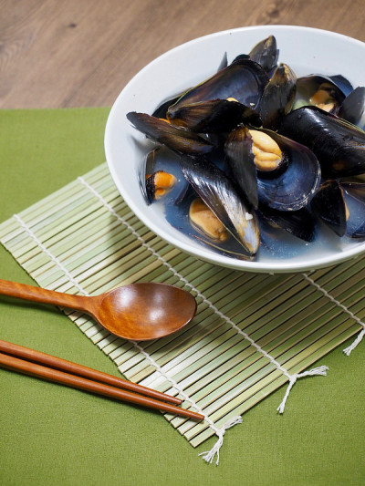 亚洲食物贻贝汤