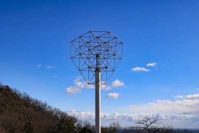 岐阜县岐阜市近家山水螅山天文台天线