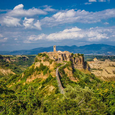 意大利拉齐奥的Bagnoregio Civita