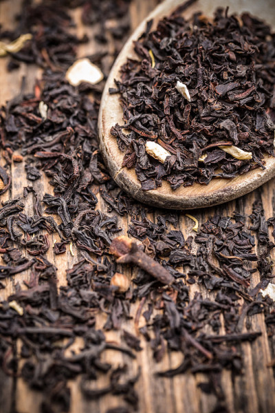 黑色的茶叶