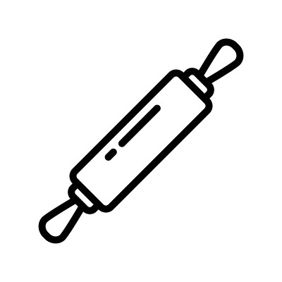 滚动大头针图标设计矢量模板插图
