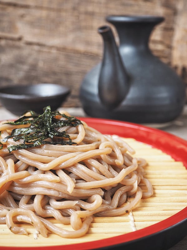 荞麦面日本食物