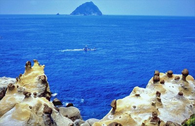 台湾海岸地质构造，和平岛公园