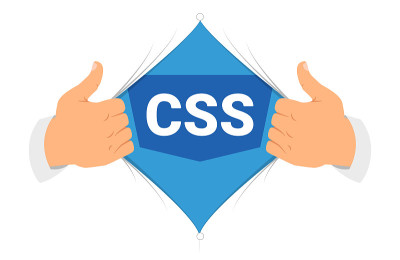 打开衬衫css3矢量插图