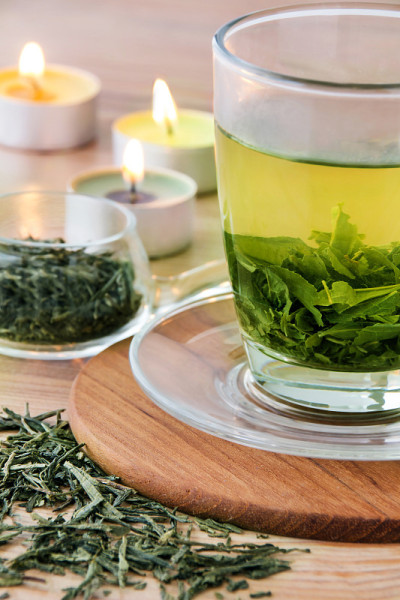 绿茶和蜡烛