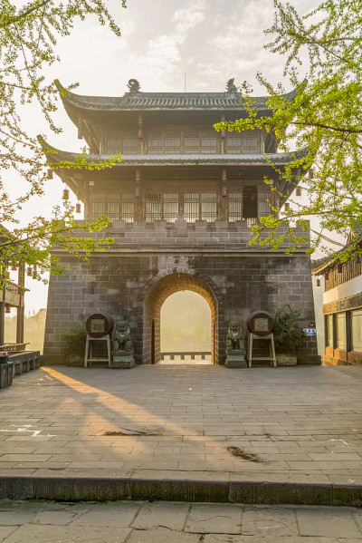 四川黄龙谷古镇