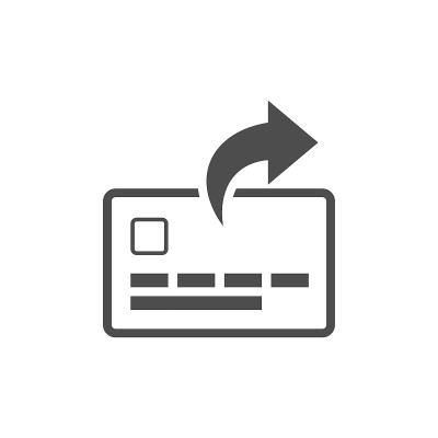 信用卡取款，金融，货币和银行行风格矢量图标