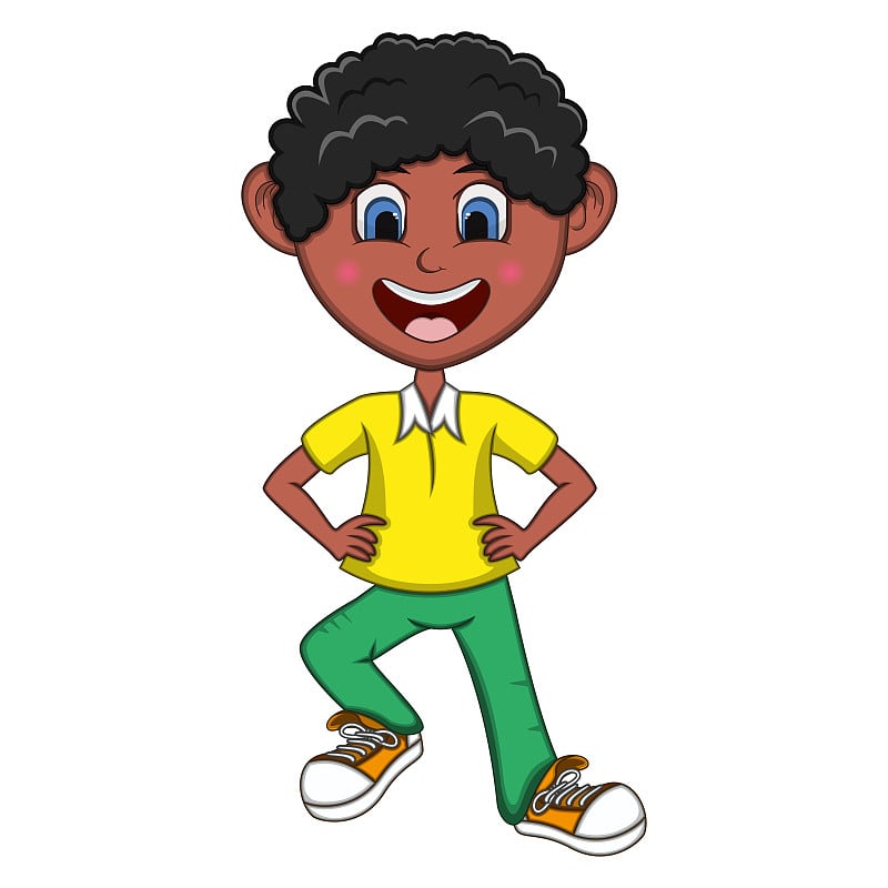 Boy Dancing cartoon