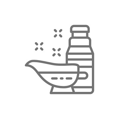 Satsabel和tkemali酱汁，sauceboat系列图标。