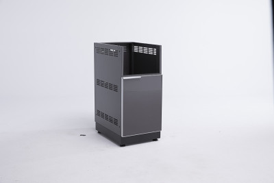 商用厨房不锈钢水槽柜户外水槽，可爱的户外厨房水槽柜不锈钢底座，钢制厨房水槽柜角落水槽在Vintage