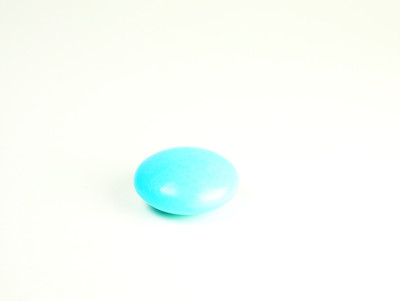 药散淡蓝色药丸