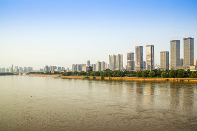 长沙的城市景观，中国