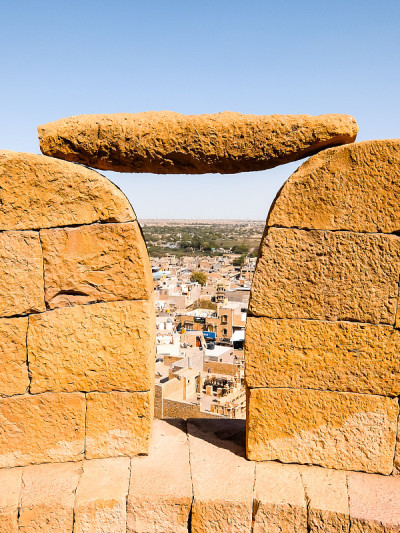 Jaisalmer堡的建筑