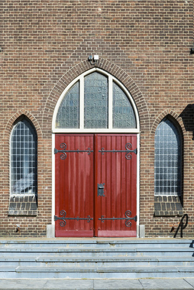 荷兰，Dordrecht, Antoniuskerk教堂入口