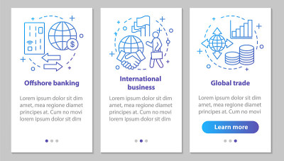 International relations app screen