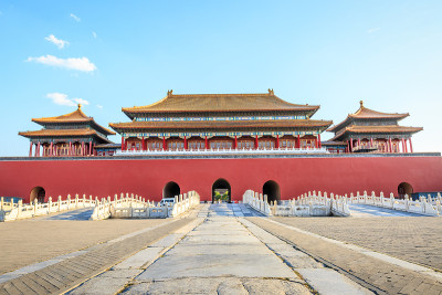 中国北京的紫禁城