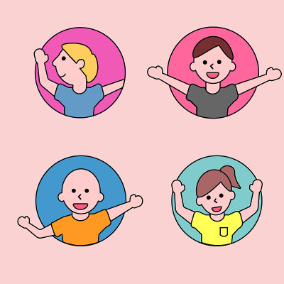 角色的人女孩