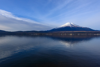 富士山和山中湖